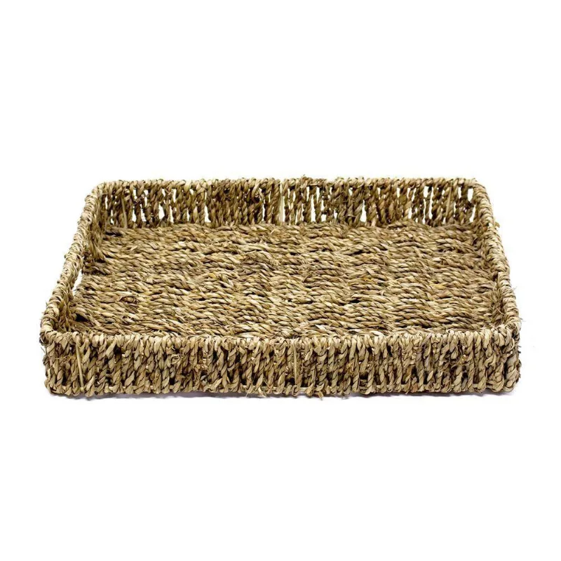 Bandeja De Palha Retangular 6x36x38 Cm - DRossi