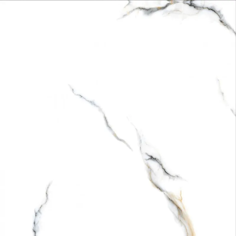 Piso Marmorizado Brilhante Bianco Tipo A 58X58CM - PSI-67020 - Incenor