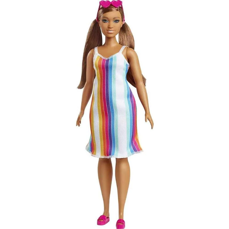 Boneca Barbie Fashionista Malibu Aniversário 50 Anos Único