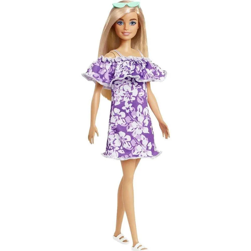Boneca Barbie Fashionista Loira Malibu Aniversário 50 Anos Único