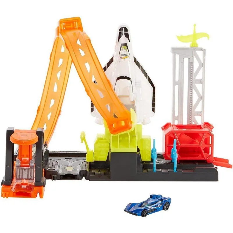 Pista Hot Wheels Super Foguete Blast Mattel