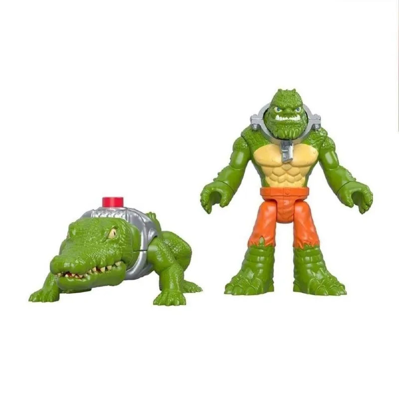 Boneco Imaginext K Croc e Crocodilo Mattel