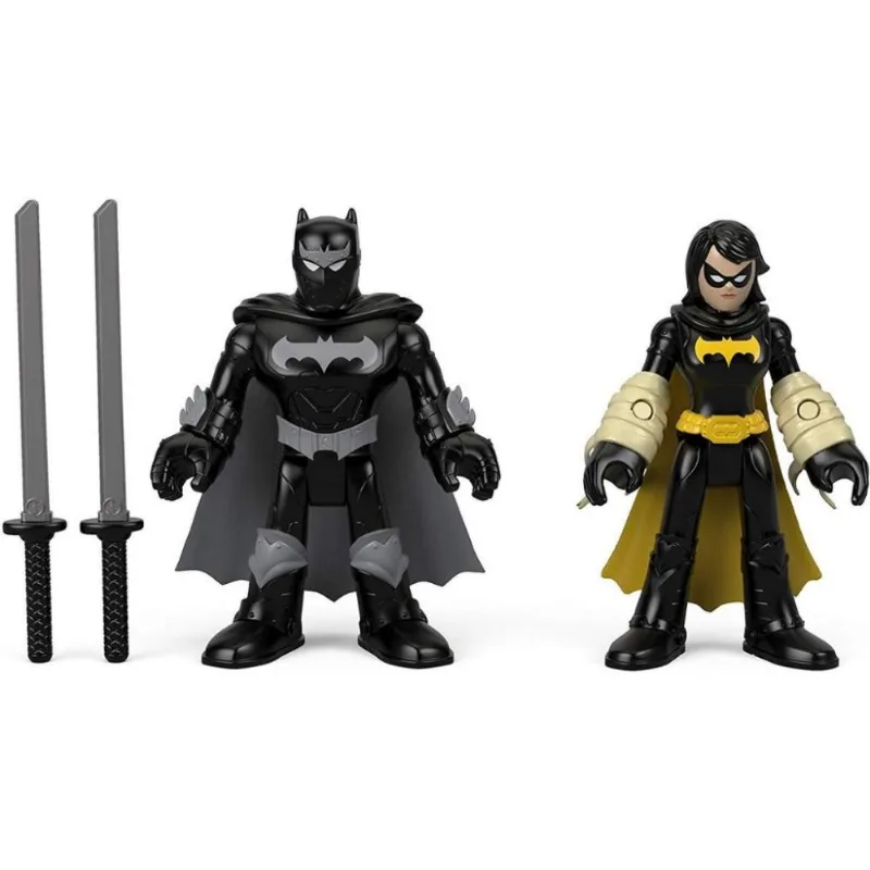 Boneco Imaginext Black Bat e Batman Ninja Mattel