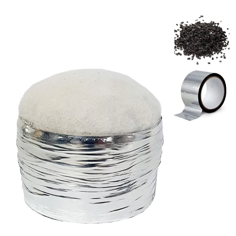 Refil Filtro De Carvão Ativado 80x80 150g Grow Estufa Indoor