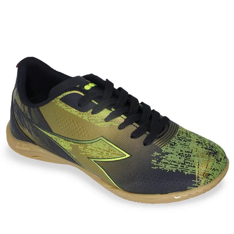 Chuteira Futsal Diadora Agilitá 38 / Preto e Verde - Diadora