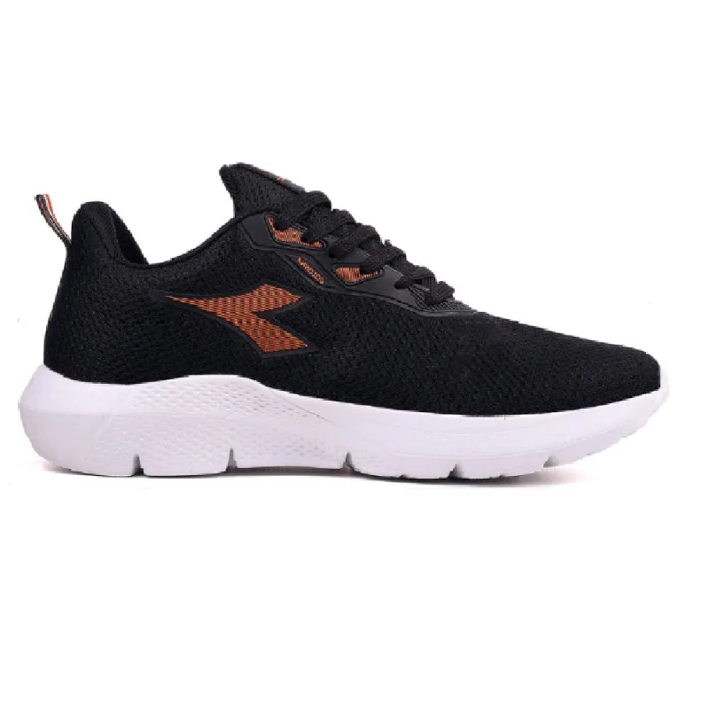 Tenis Diadora Colonna Preto/cinza/laranja Neon 043 - Diadora
