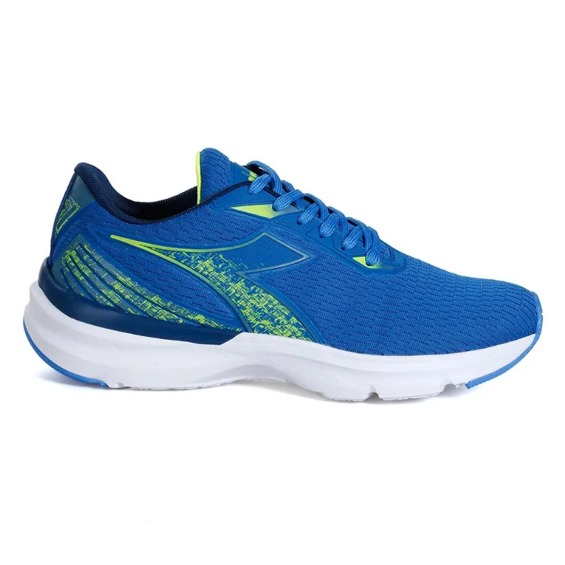 Tenis Diadora Plutone Azul/amarelo Neon 038 - Diadora