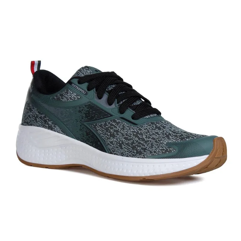 Tenis Diadora Metropoli Verde/preto/cinza 042 - Diadora