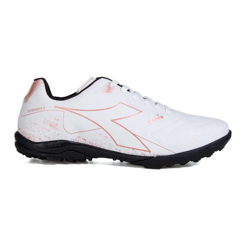 Chuteira Diadora Society Torneo Ii Branco/preto/cobre 042 - Diadora