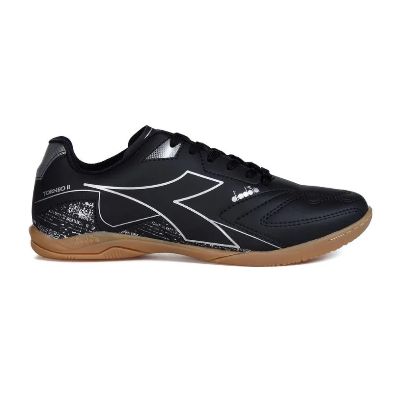 Chuteira Diadora Futsal Torneo Ii Preto/prata 041 - Diadora
