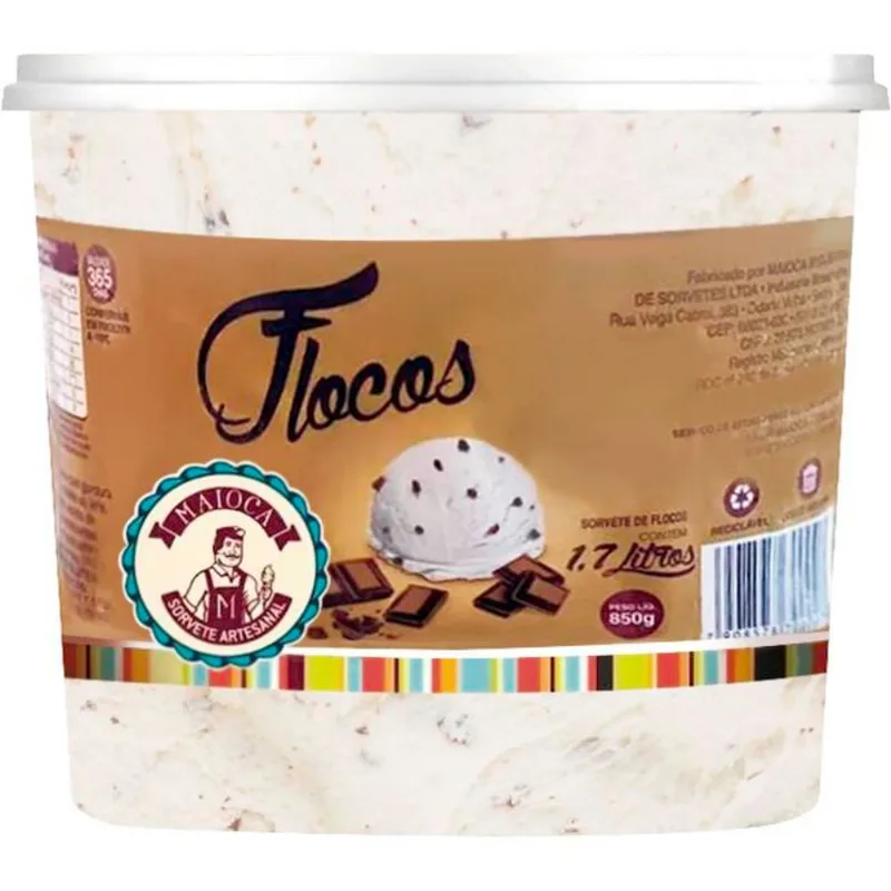 Sorvete Maioca Flocos 1,7L