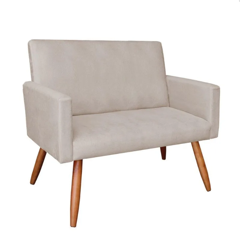 Namoradeira Nina Suede Bege