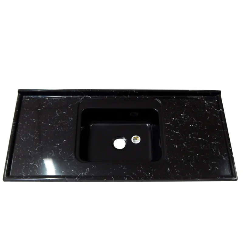 Pia Granitada 1.20x3 1/2" Frontao Alto Onix Corso