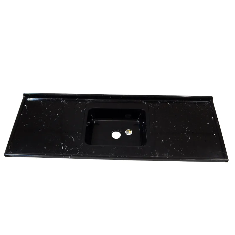 Pia Granitada 1.50x3 1/2" Frontao Alto Onix Corso