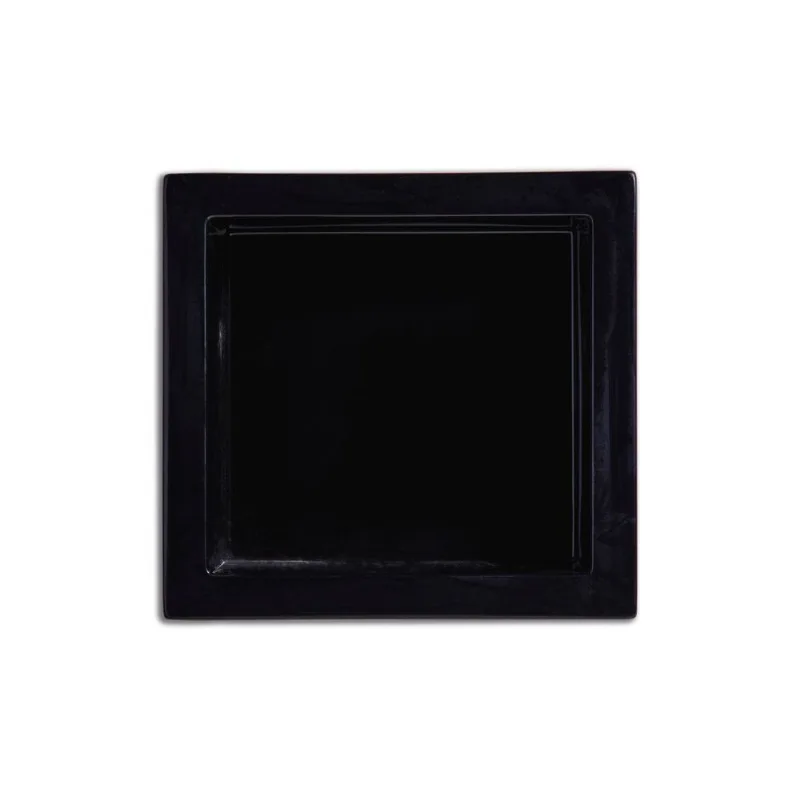 Nicho Porta Xampu Embutir 37x35 Preto Corso
