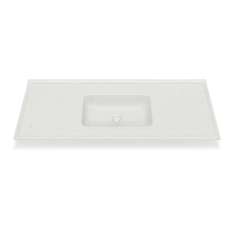 Pia Granito Pré Moldada 100x50cm Soft Branca Corso