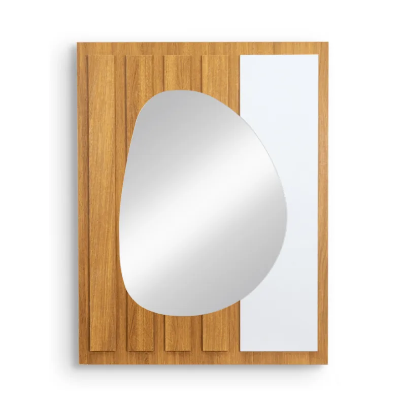 Espelheira Personali Luna 80cm Branco Corso