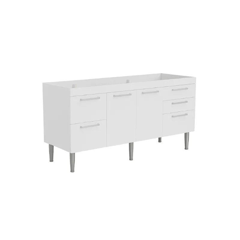 Gabinete Cozinha Vero 174cm Branco Corso