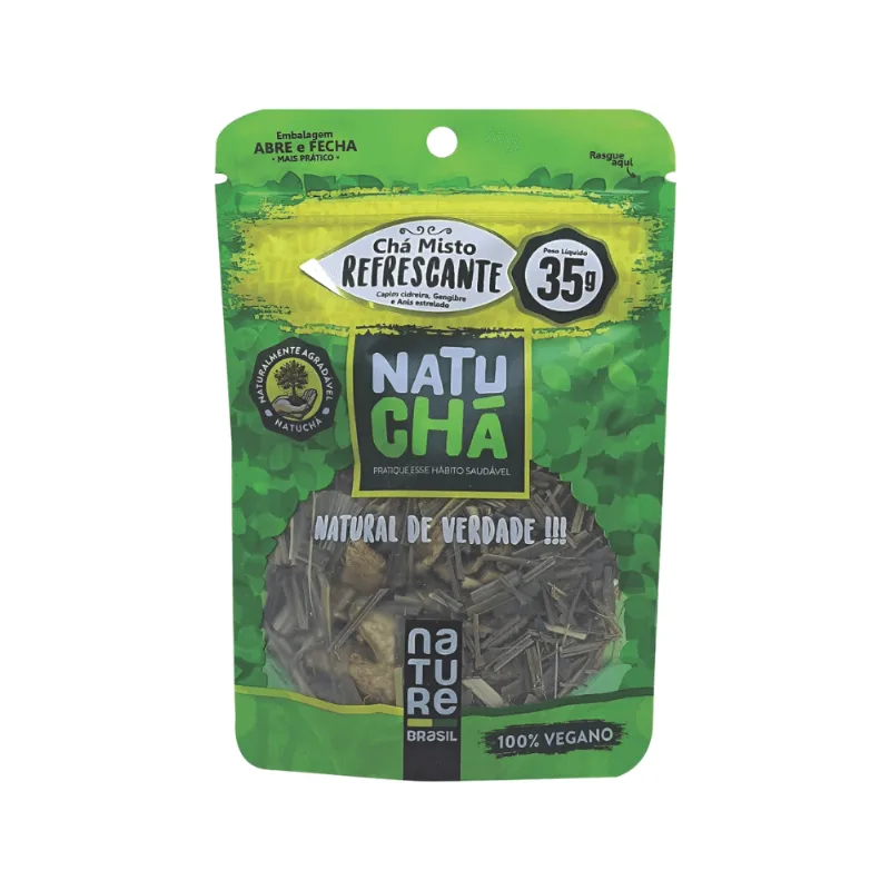 Chá Misto Refrescante Natuchá 35g