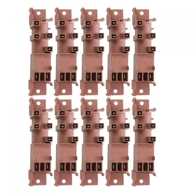 Kit Usina Para Cooktop De 4 Bocas - 10 Peças Vermelho Bivolt