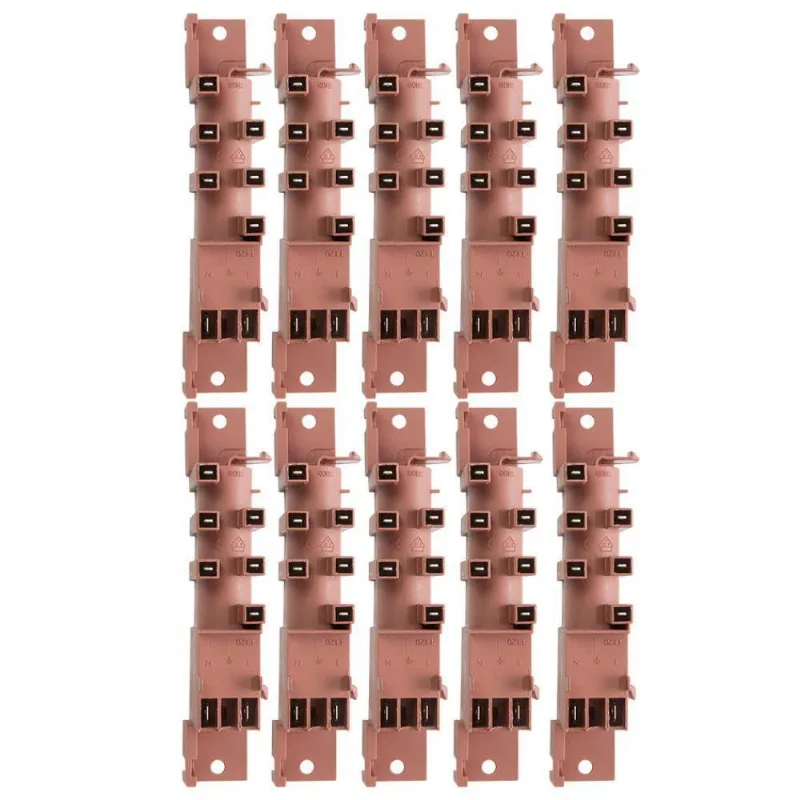 Kit Usina Para Cooktop De 5 Bocas - 10 Peças Vermelho Bivolt
