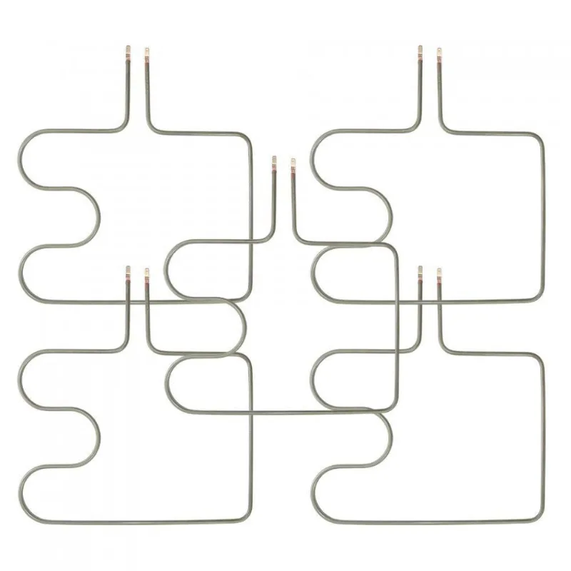 Kit Resistência Inferior Para Fornos Embutir - 5 Peças Verde 110V