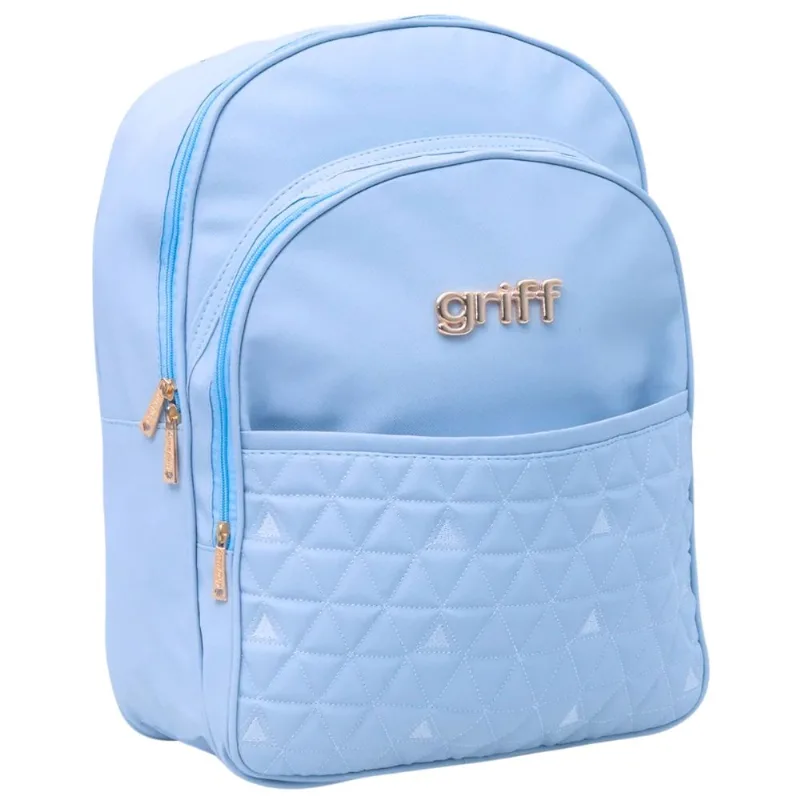 Mochila Maternidade Griff Baby 3041 Azul Claro