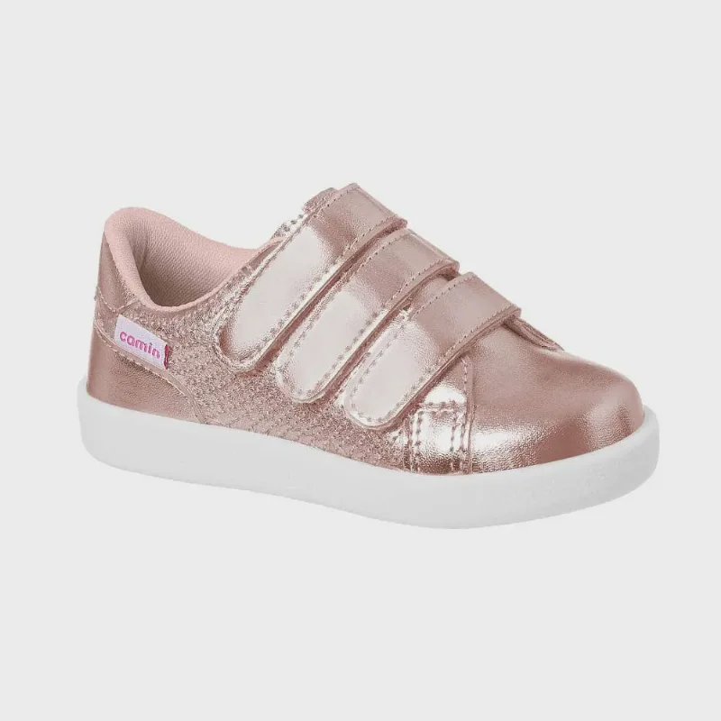 Tênis Infantil Joy Menina Carinho Cobre Camin 3200-302