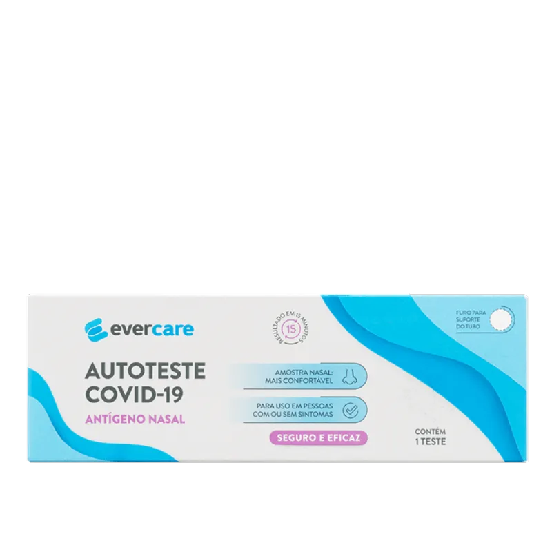 Autoteste Covid-19 Ever Care 1 Unidade