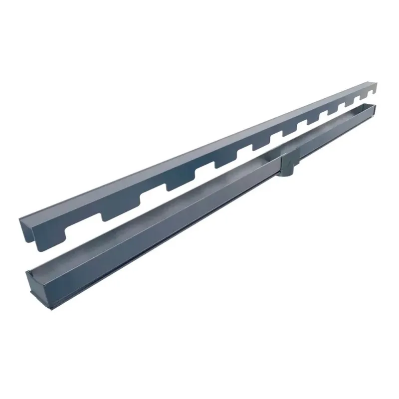 Ralo Linear Oculto Topbox com Saída Central Vertical 50cm TopMax 50cm