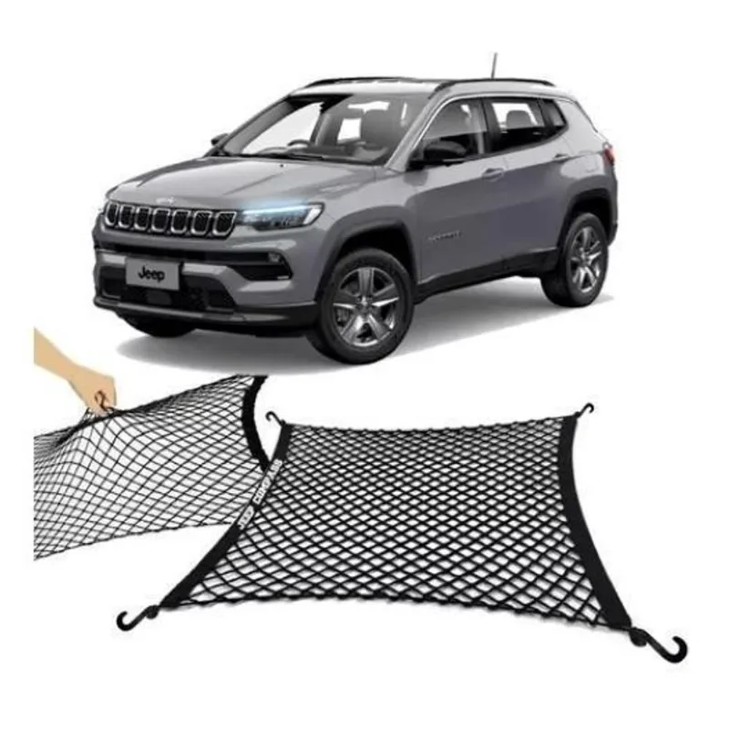 Rede Poliéster Elástica Porta Malas Universal Jeep Compass