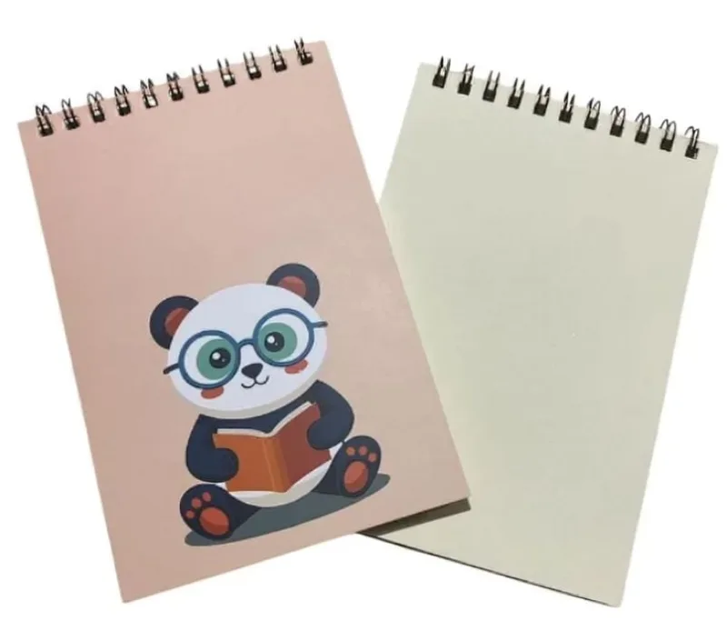 Bloco De Anotações Panda Óculos 50 Folhas - LC - Papelaria