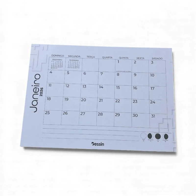 Planner De Mesa 2026 A4