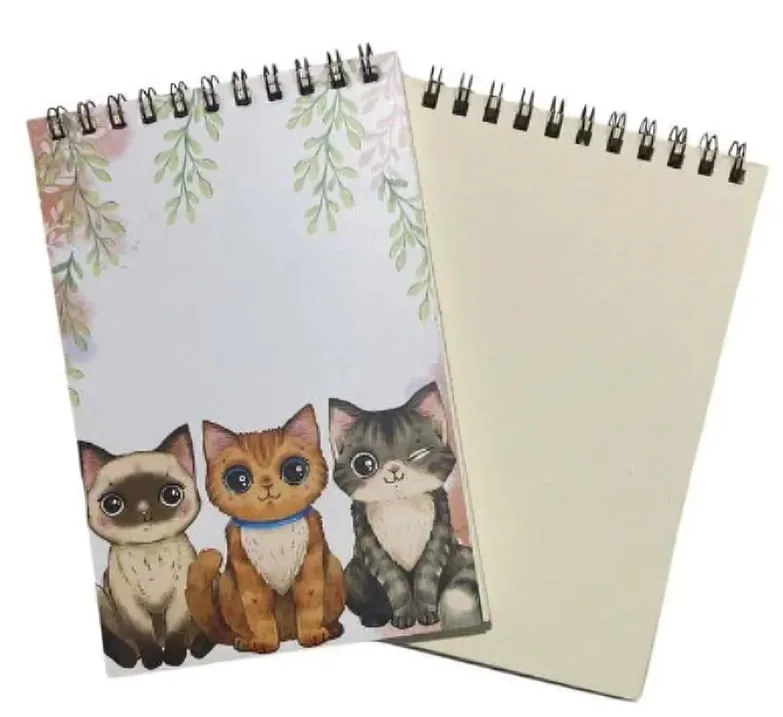 Bloco De Anotações Gatinhos 50 Folhas - LC - Papelaria