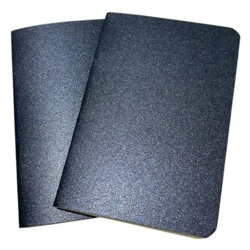 Caderneta Note Preto Metal P 30 Folhas