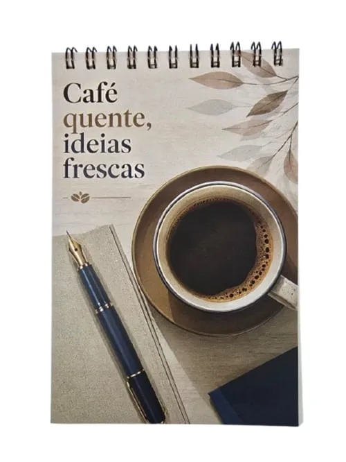 Bloco De Anotações Café Quente - LC