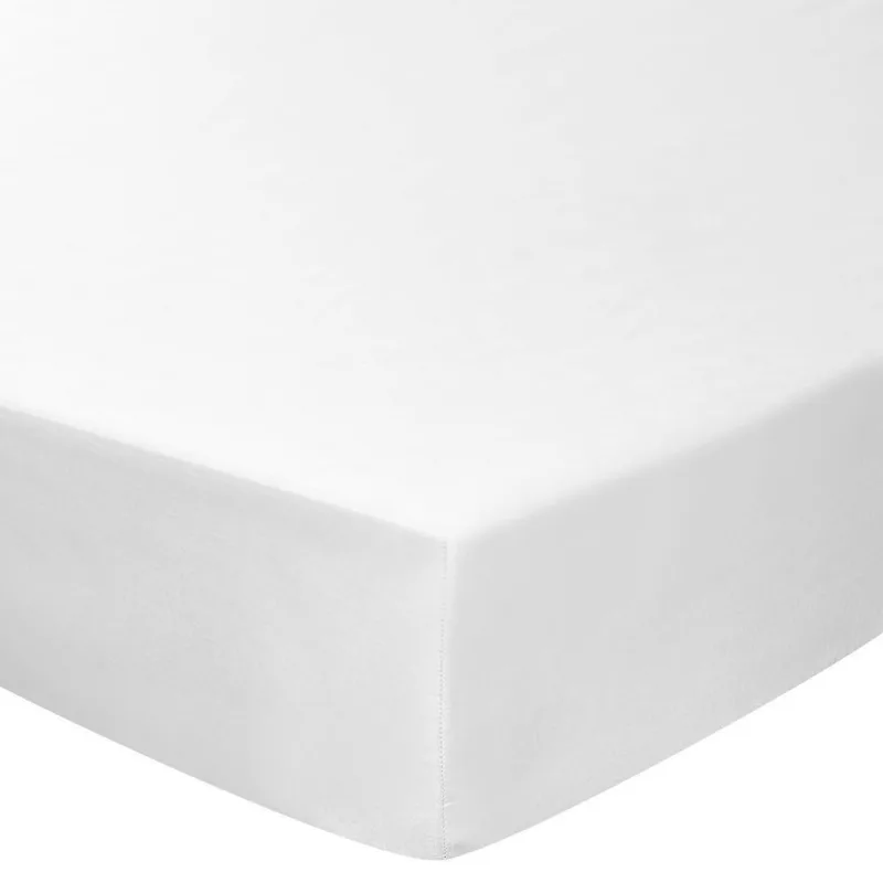 Lençol Casal Microfibra Liso Havan Casa - Branco