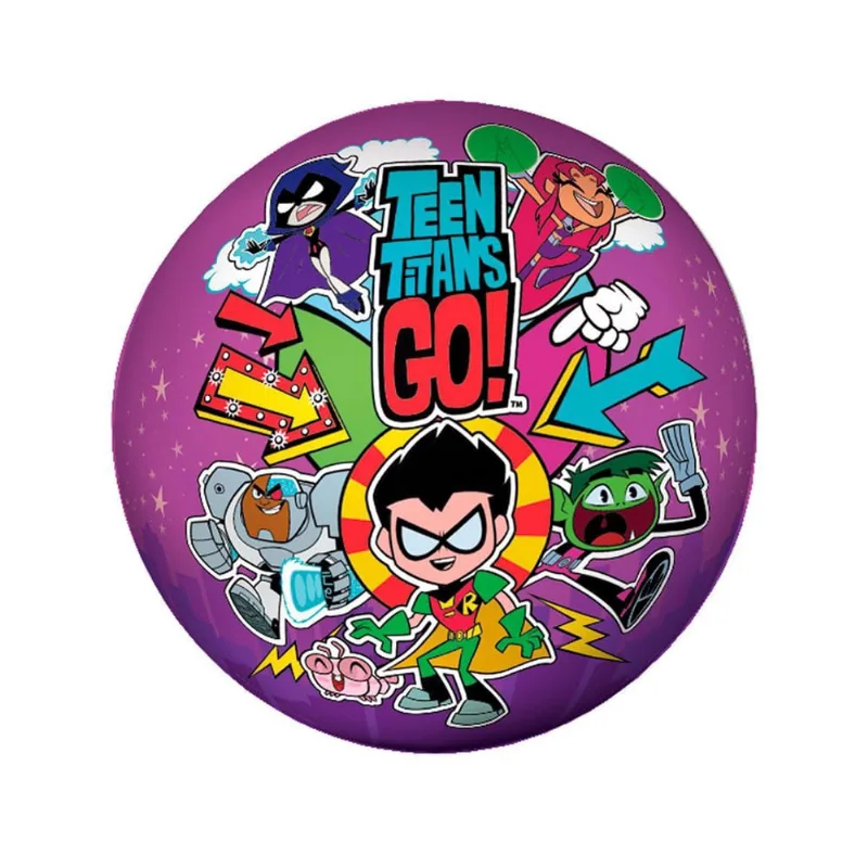 Bola De Vinil Super Heróis - Wp Connect - Jovens Titãs