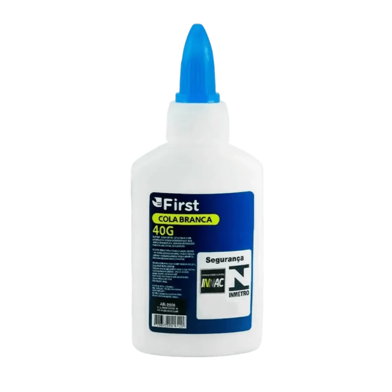 Cola First Branca BM2050 40g - First - Utilidades E Casa