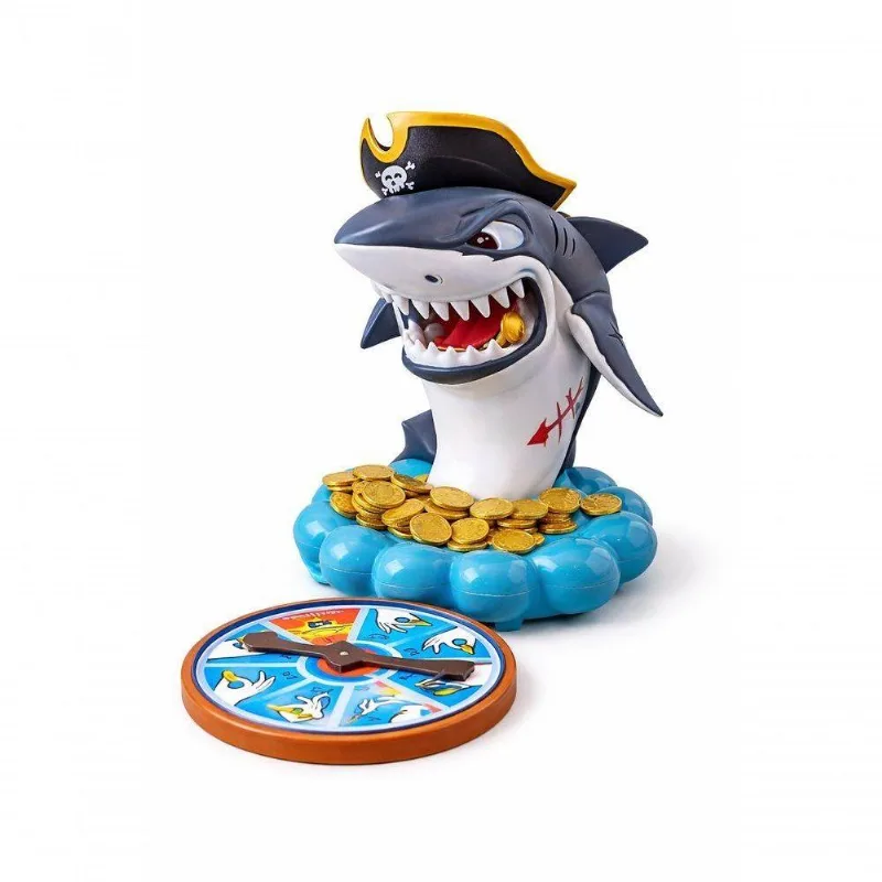 Jogo De Mesa Infantil Sharks Pirate Com Moedas Multicolorido First Bikes