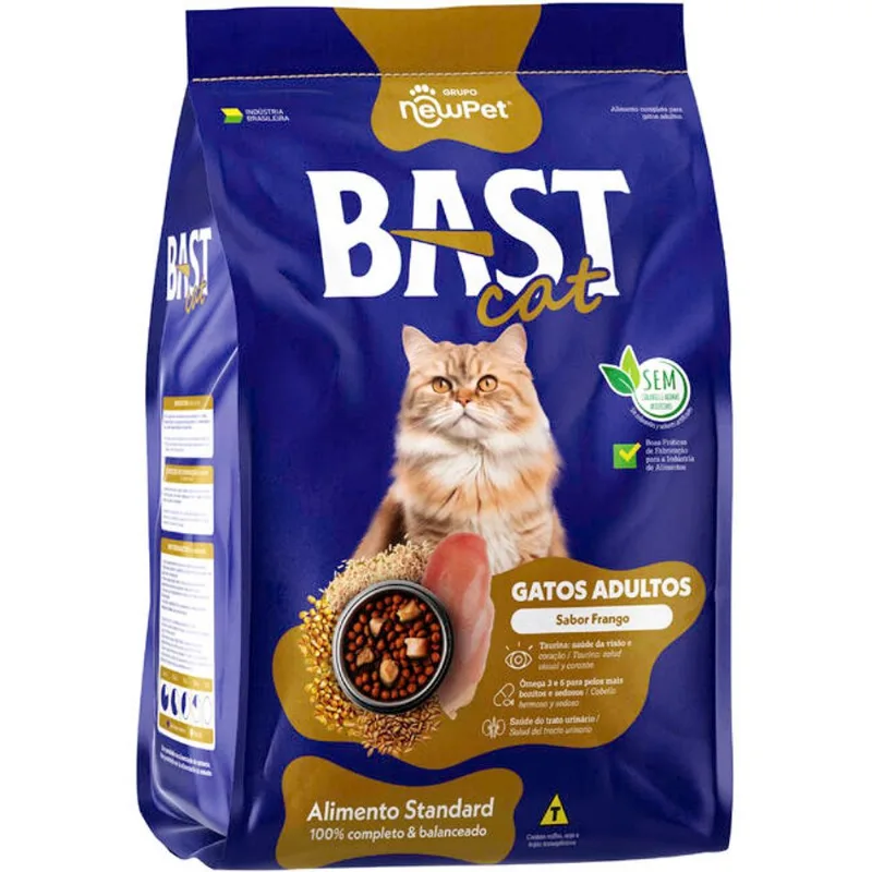 Alimento para Gatos Bast Cat Frango 1kg
