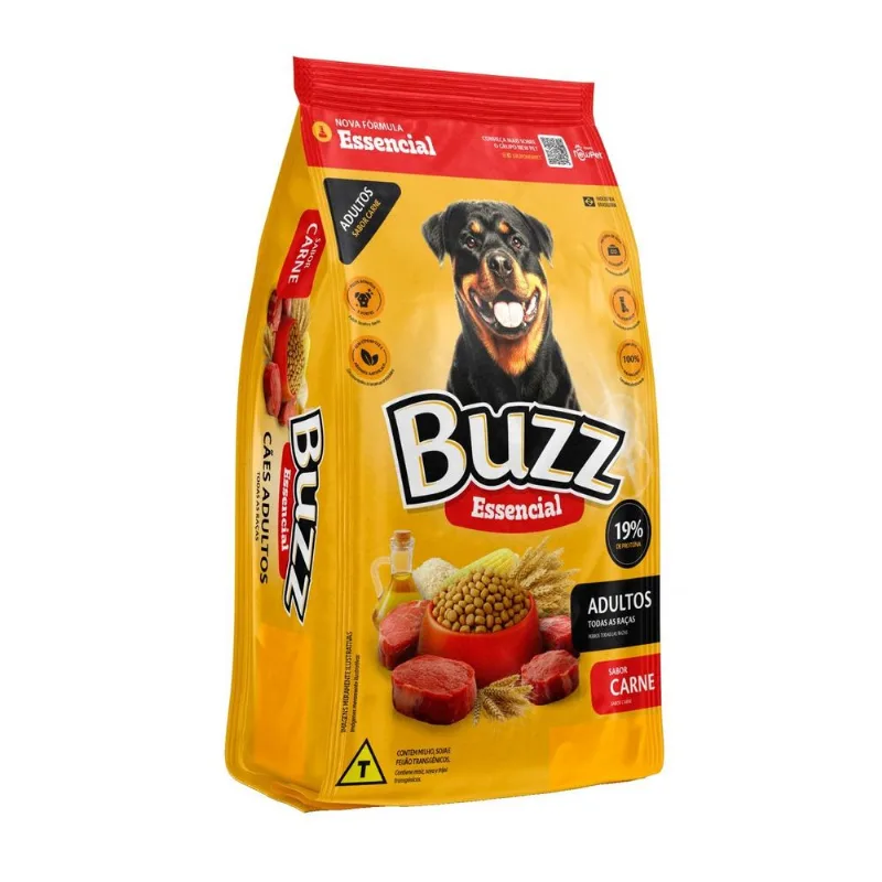 Ração para Cães Adulto Buzz Dog Carne 10,1kg