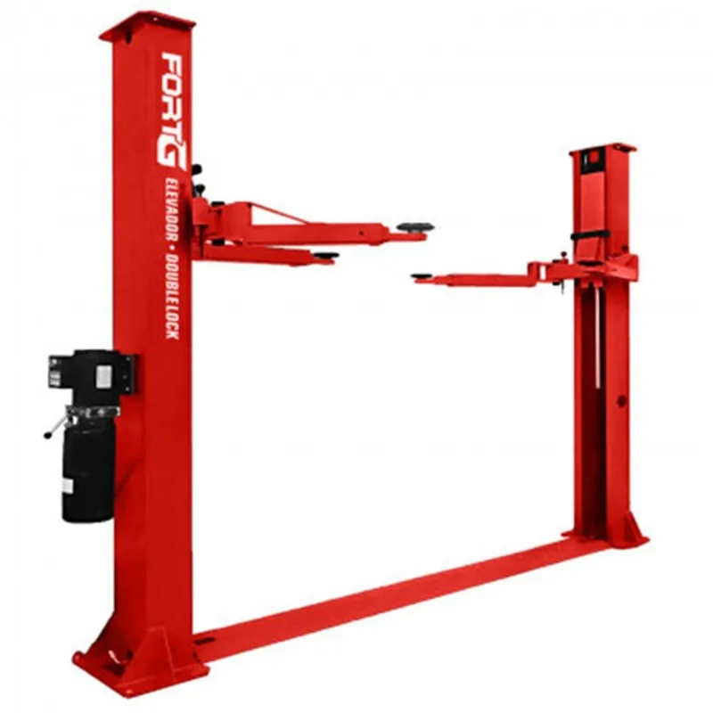 Elevador Hidráulico Vermelho 4 Toneladas com Double Lock