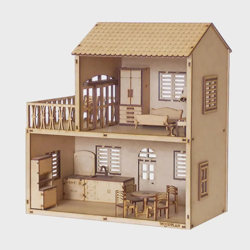 Kit Casinha W4005 Minimini c/ Sacada