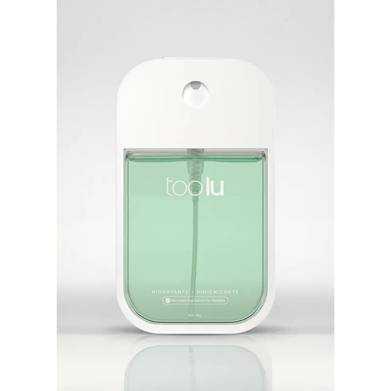 Spray Higienizante e Hidratante para as Mãos | Aroma Folhas Verdes | 50 ml