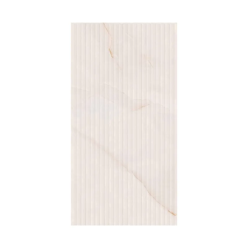 Revestimento Ripado Acetinado Retificado Ripa Venezia Gris Bege Tipo A 32x65 - 01.016681 - Cerbras