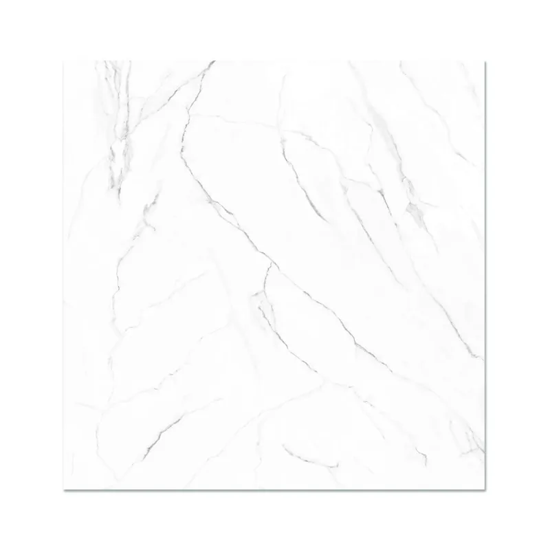 Porcelanato Marmorizado Matte Retificado Olimpo Branco Tipo A 90x90cm - 01.019271 - Cerbras