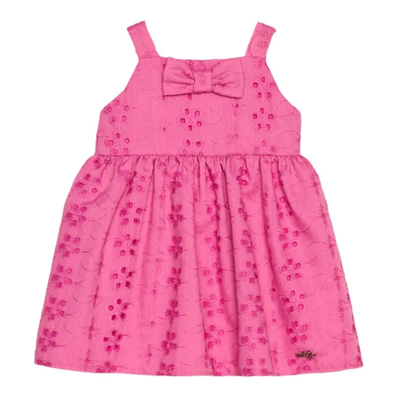 Vestido bebê mon sucré rosa ice color 3125008