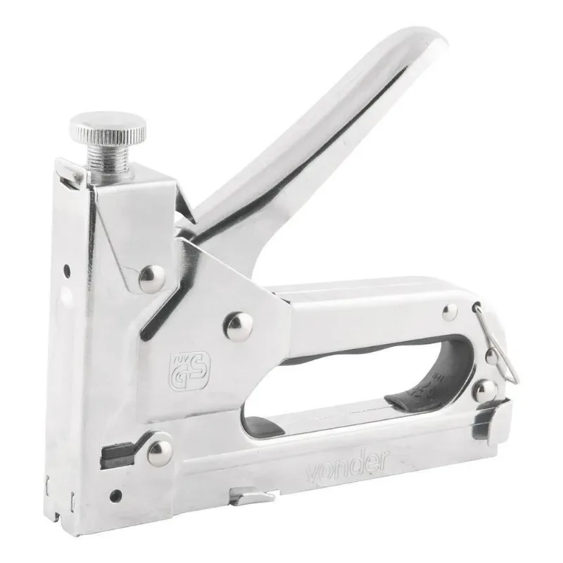 3x Grampeador Tapeceiro Pinador Vonder 600 Grampos Profissio