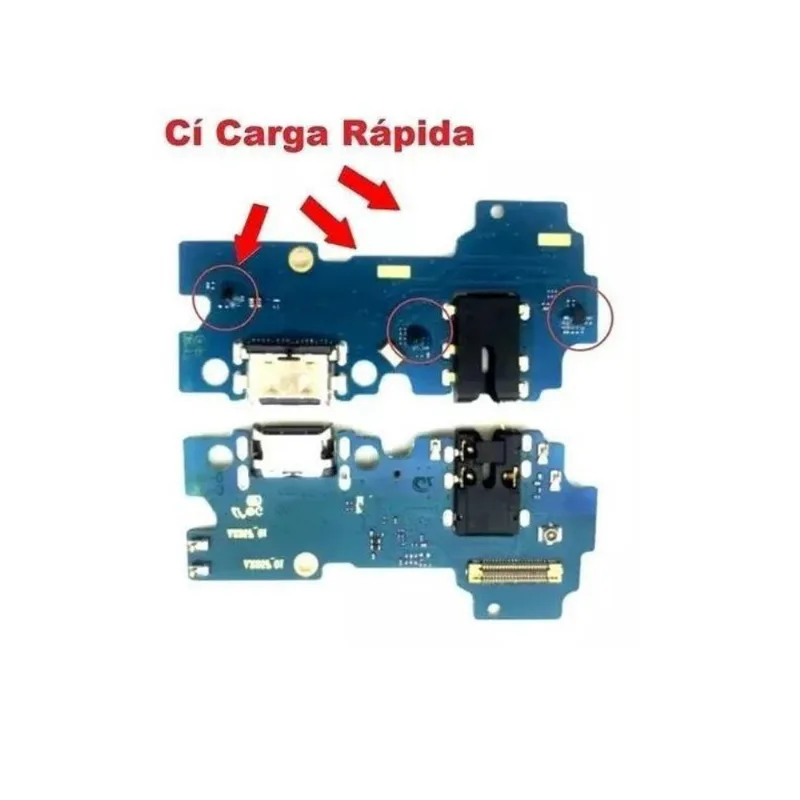 Conector De Carga Flex Com Placa Completa Para A22 4G A225